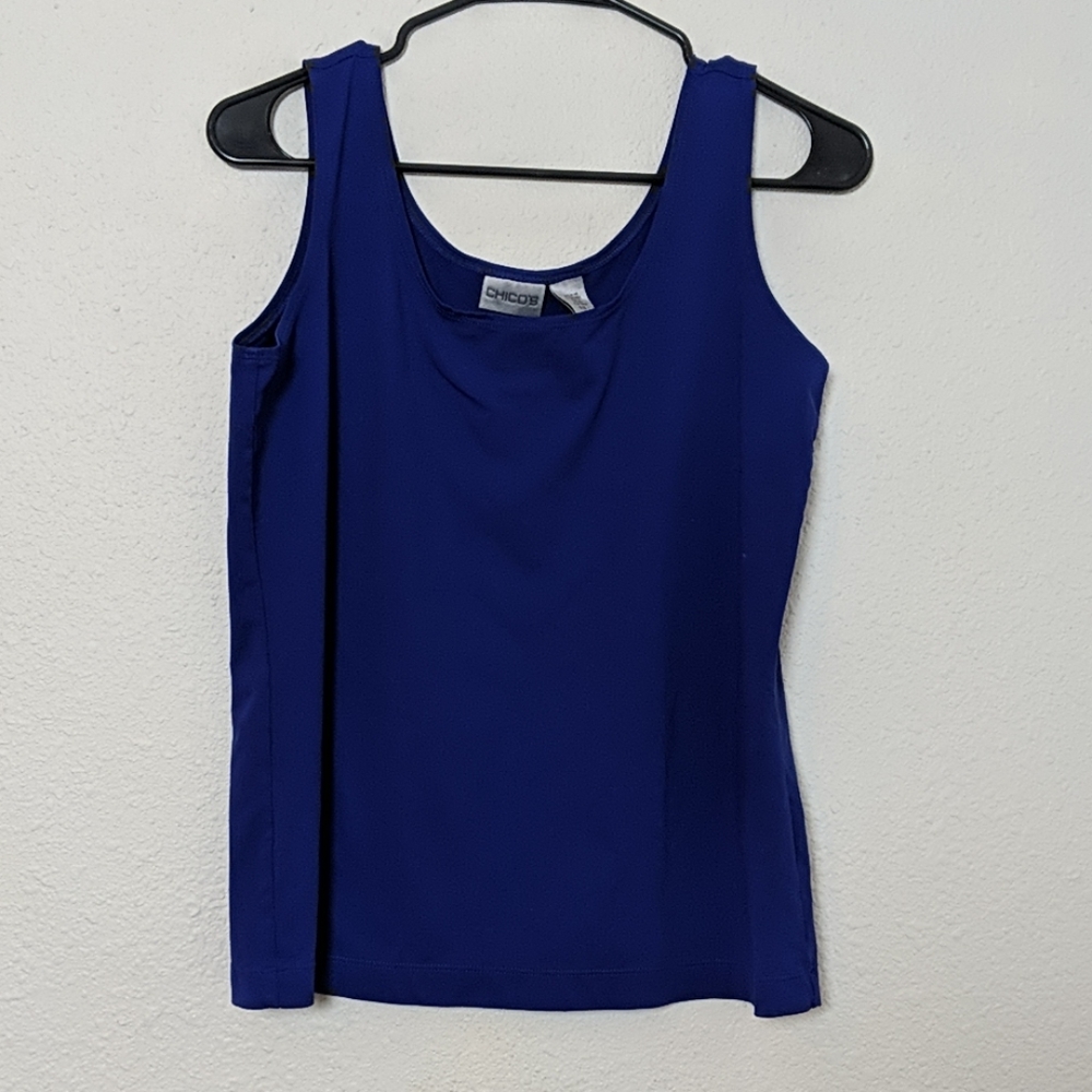 Blue tank top